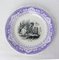 19th Century Historized Months Family Scenes Faience Plates, France, Image 6