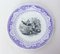 19th Century Historized Months Family Scenes Faience Plates, France, Image 3
