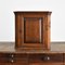 Small Antique Oak Wall Cabinet 1