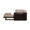 Cream Fabric & Brown Leather Lounger from Minotti 8