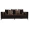Brown Velvet Sofa by Antonio Citterio for Maxalto, 2013 1