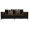 Brown Velvet Sofa by Antonio Citterio for Maxalto, 2013, Image 1