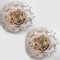 Sputnik Glass Flower Wall Light attributed to Emil Stejnar, Austria, 1960s, Set of 2 8