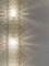 Große Wandlampen aus geblasenem Muranoglas, Hillebrand zugeschrieben, 1960, 2er Set 4