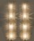 Große Wandlampen aus geblasenem Muranoglas, Hillebrand zugeschrieben, 1960, 2er Set 9