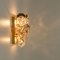 Lampade da parete in ottone dorato e cristallo di Kinkeldey, anni '70, set di 2, Immagine 5