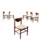 Rosewood Dining Chairs, Italy, 1960s, Set of 6, Image 1