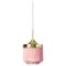 Fringe Pale Pink Small Pendant by Warm Nordic, Image 1