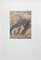 Émile Bernard, The Devil Fly, Acquarello originale su carta, XX secolo, Immagine 2