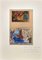 André Rogi, Composición abstracta, pintura al óleo original, mediados del siglo XX, Imagen 1