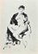 Nicolas Gloutchenko, Desnudo femenino, Litografía, 1928, Imagen 1