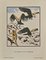 Carlège, Les Oiseaux du Lac, Original Woodcut Print, Early 20th Century 1