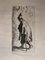 After Rembrandt, Mendicante con bastone, acquaforte, XIX secolo, Immagine 1