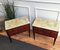 Italian Art Deco Nightstands in Walnut Veneer, 1950s, Set of 2 8