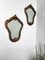 Antique Italian Carved & Gilded Wood Mirrors, Set of 2 3