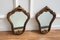 Antique Italian Carved & Gilded Wood Mirrors, Set of 2 2