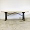 Industrial Dining Table with Machine Parts Oxidaad, 1920s, Image 10