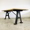 Industrial Dining Table with Machine Parts Oxidaad, 1920s, Image 5