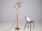 Danish Articulated Floor Lamp in the style of Domus, 1970s 14