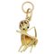 18 Karat Yellow Gold Enamel Cupid Charm Pendant, 1960s 1