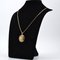 18 Karat French Yellow Rose Gold and Cultured Pearl Turquoise Pendant, 1960s 10