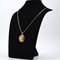 18 Karat French Yellow Rose Gold and Cultured Pearl Turquoise Pendant, 1960s, Image 10