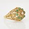 18 Karat Yellow Gold Cocktail Ring, 1960s 10