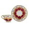 Porcelain B-Form Mocha Cup & Saucer from Meissen, Set of 2, Image 4