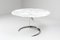 Marble and Chrome Boris Tabaccof Dining Room Table attributed to Boris Tabacoff, 1960s 3