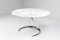 Marble and Chrome Boris Tabaccof Dining Room Table attributed to Boris Tabacoff, 1960s, Image 3