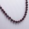 18k Vintage Yellow Gold with Garnet Necklace, 1950s 2