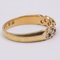 14k Vintage Yellow Gold Riviera Ring with Diamonds, 1970s 3