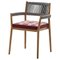 Dine Out Chair in Teak, Rope and Fabric by Rodolfo Dordoni for Cassina, Image 1