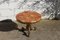 French Round Marble and Brass Coffee Table, 1960s 1