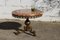 French Round Marble and Brass Coffee Table, 1960s, Image 3