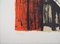 Bernard Buffet, Still Life with Red Background, 20th Century, Original Lithograph 7