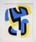 Jean Dewasne, Composición abstracta, 1952, Stencil in Gouache, Imagen 4