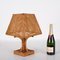 Mid-Century Italian Table Lamp in Wicker and Rattan, 1960s, Set of 2 4