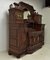 Art Nouveau Oak Buffet Cabinet 11