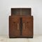 Art Deco Barschrank aus Eiche, 1930er, 2er Set 1