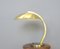 Bauhaus Brass Table Lamp by Hillebrand, 1950s, Image 2