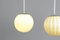 Lámparas colgantes suecas Art Déco, años 20. Juego de 2, Imagen 6