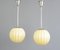 Art Deco Swedish Globe Pendant Lights 1920s, Set of 2 5