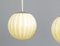 Art Deco Swedish Globe Pendant Lights 1920s, Set of 2 15