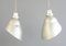 Mercury Glass Pendant Light by Adolf Meyer for Zeiss, 1890s, Set of 2 1