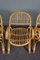 Rattan Armchairs with Armrests, Set of 4 10