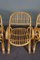 Rattan Armchairs with Armrests, Set of 4, Image 10