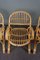 Rattan Armchairs with Armrests, Set of 4 9