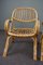 Rattan Armchairs with Armrests, Set of 4 6