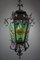 French Colorful Stained Glass Window Lantern 1